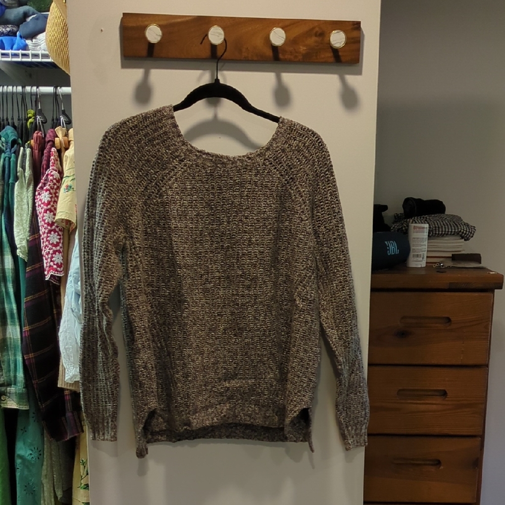 American Eagle Outfitters Heathered Knit Sweater
